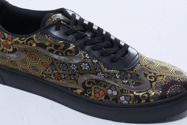 C014_STANDARD 深紫地流水華紋